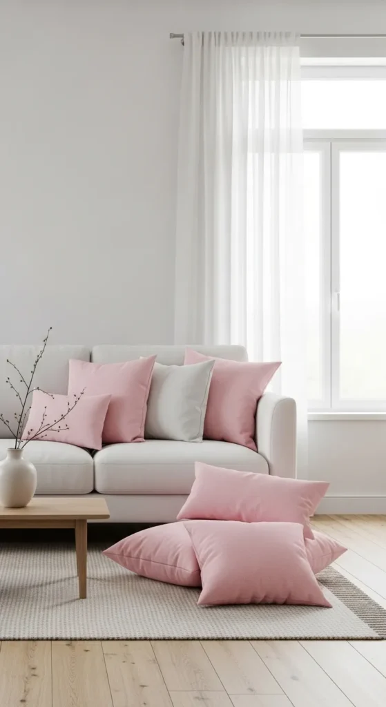 Colorful Minimalist Living Room