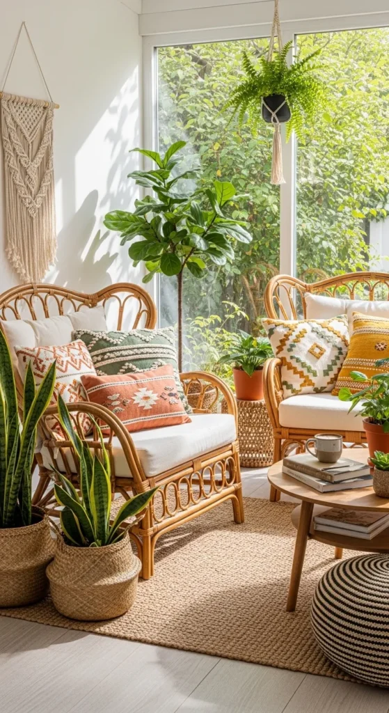 Boho Style Sunrooms