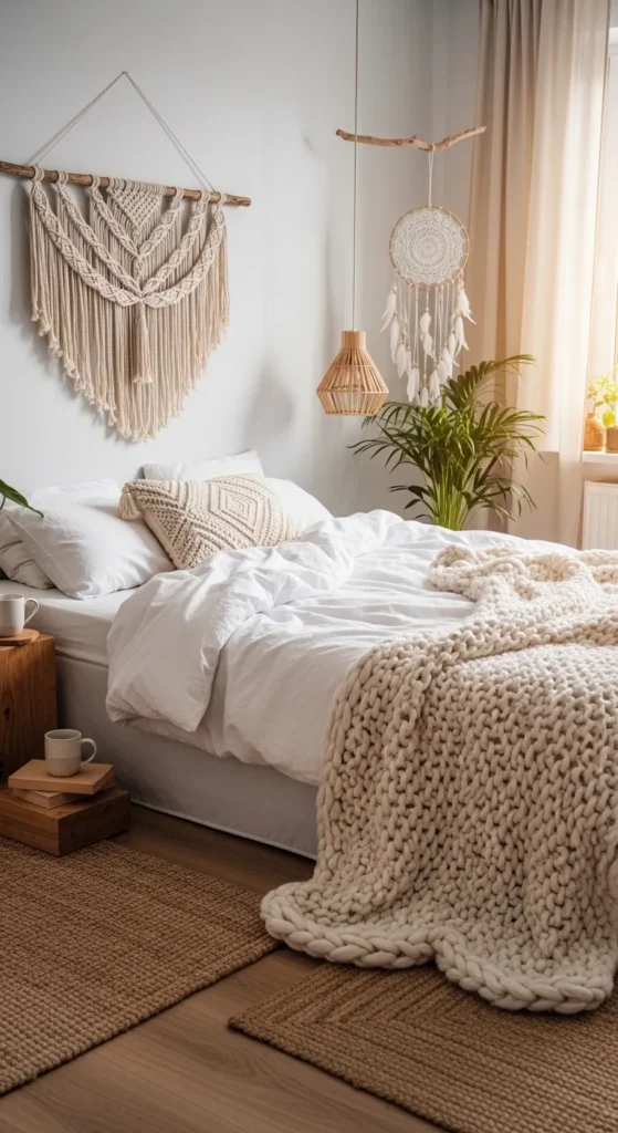 Cozy Boho Style Bedroom Ideas