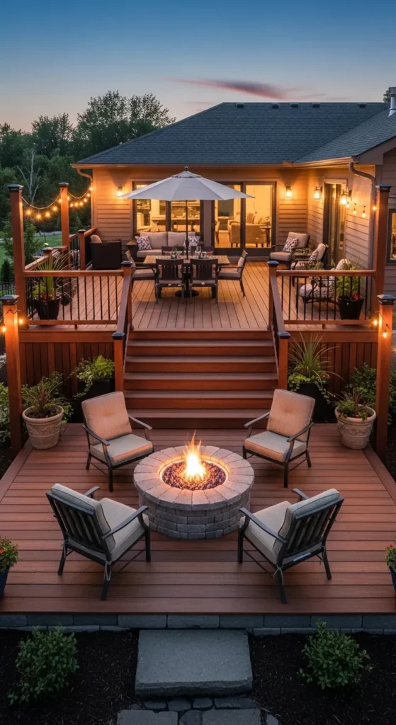 Multi Level Deck Design Ideas