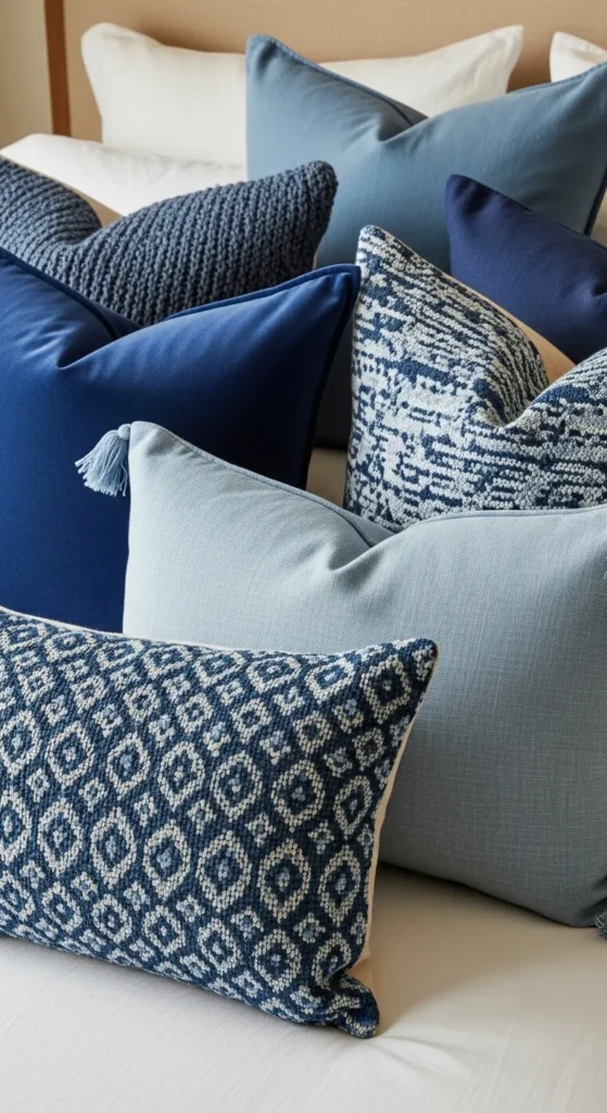 Blue Boho Bedroom Ideas