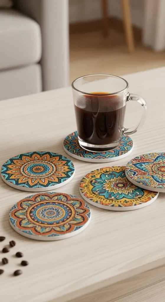 Boho Coffee Table Decor