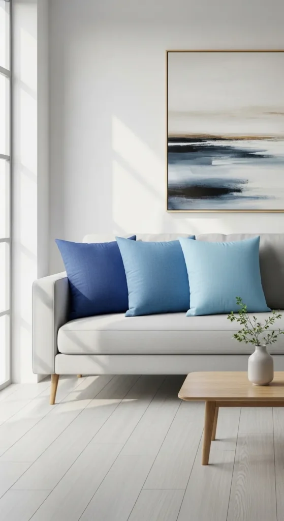 Colorful Minimalist Living Room