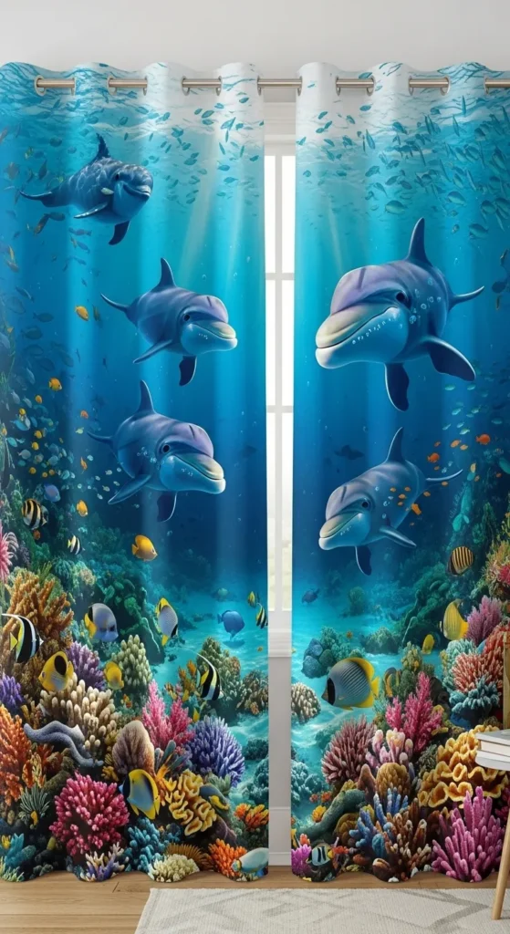 Ocean Inspired Kids Room Ideas