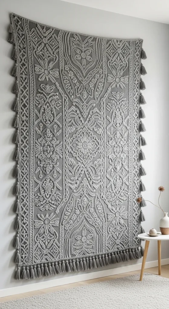 Grey Boho Bedroom Ideas