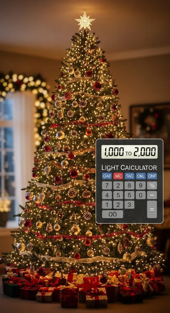 Christmas Tree Light Calculator