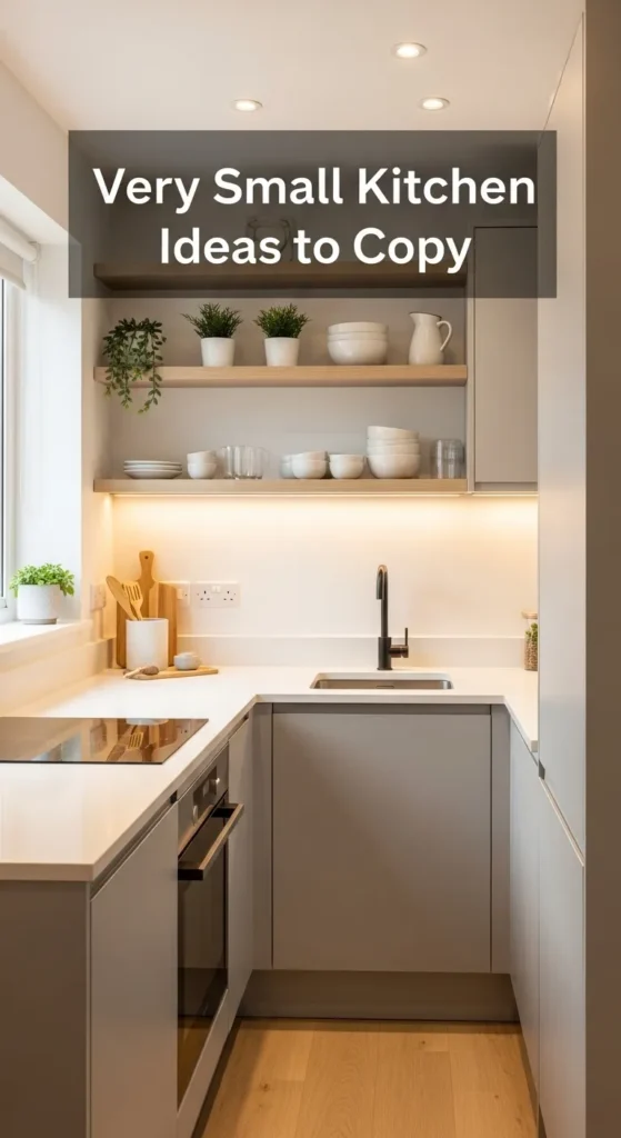 very small kitchen ideas