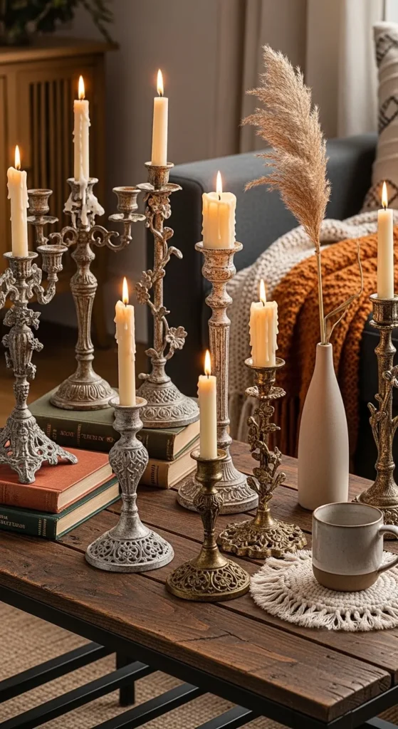 Boho Coffee Table Decor