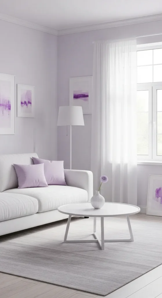 Colorful Minimalist Living Room