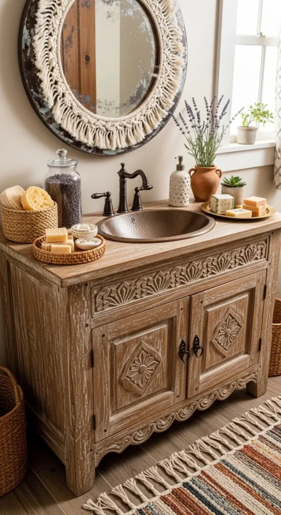 Boho Bathroom Ideas