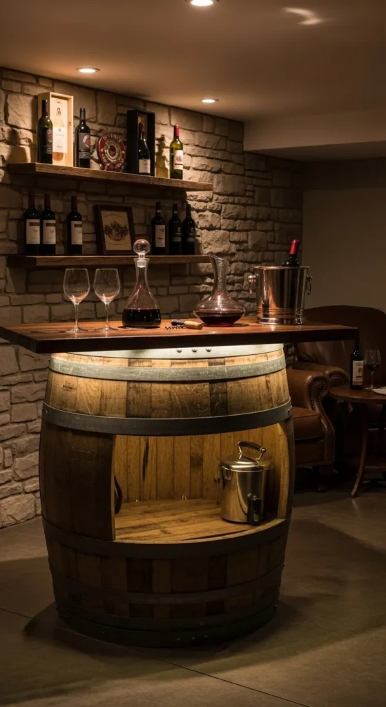 Affordable Basement Bar Ideas
