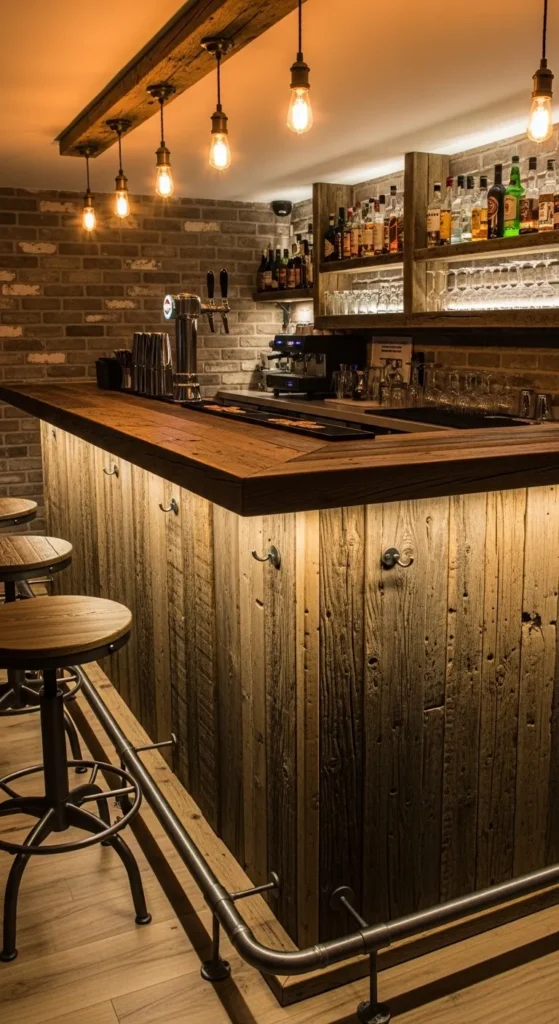 Affordable Basement Bar Ideas