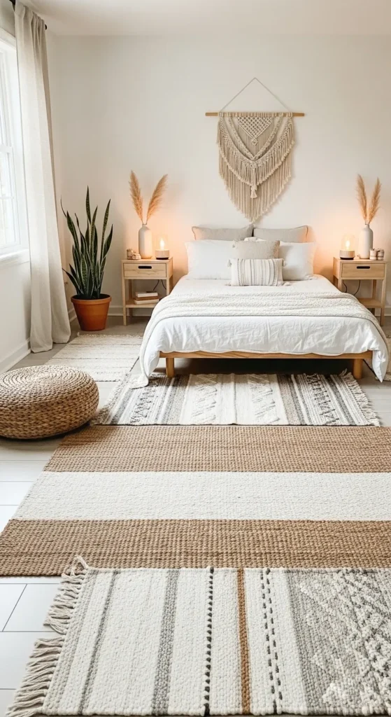 Japandi and Boho Bedroom Decor Ideas