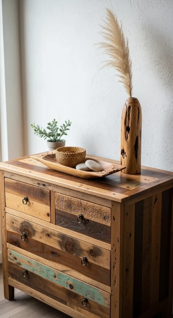 Decorate a Boho Dresser