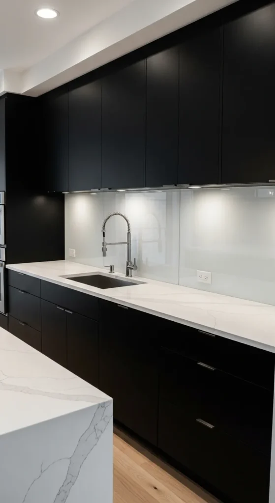 Black and White Kitchens