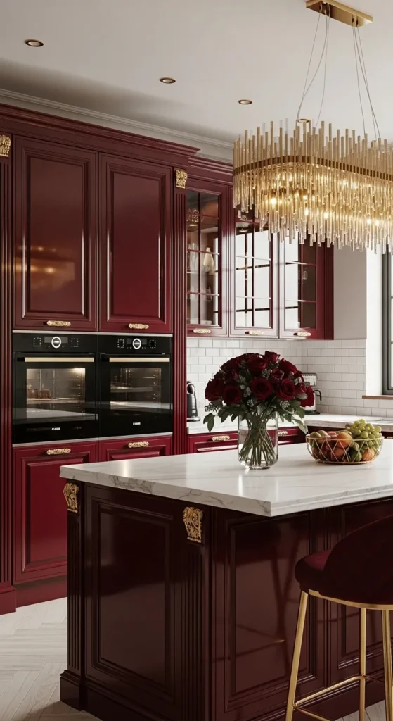 Colorful Kitchen Cabinets