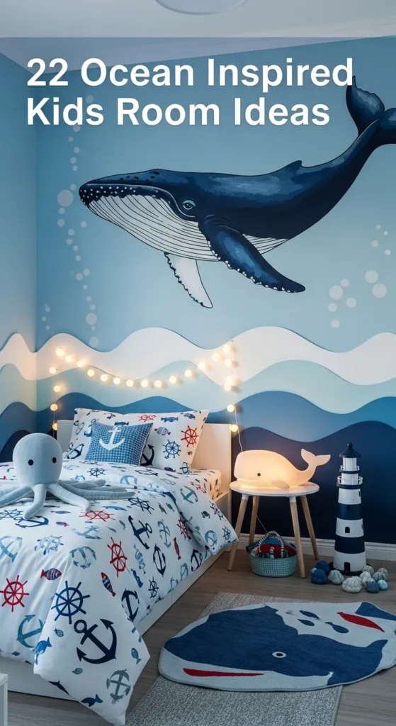 Ocean Inspired Kids Room Ideas