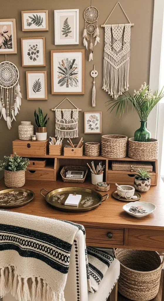 Boho Office Decor Ideas