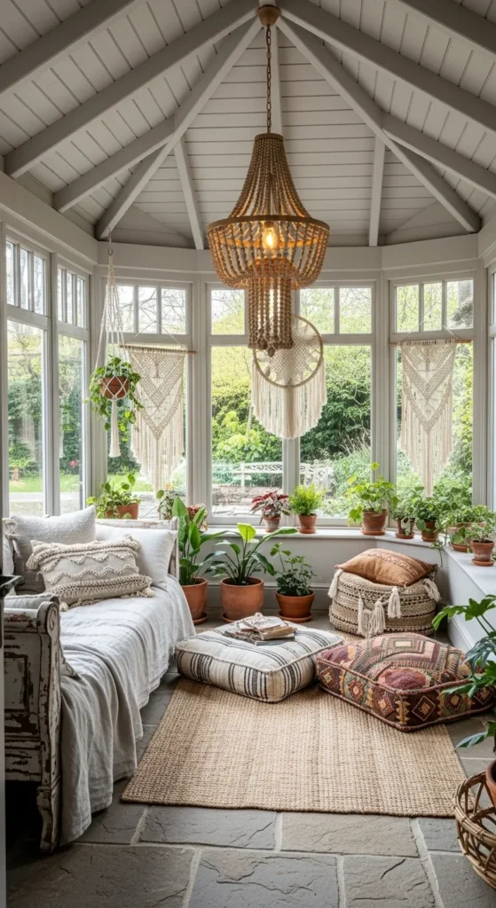 Boho Style Sunrooms