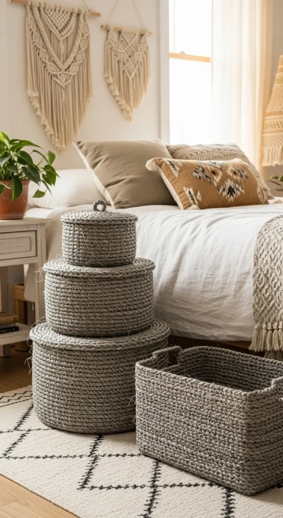 Grey Boho Bedroom Ideas 