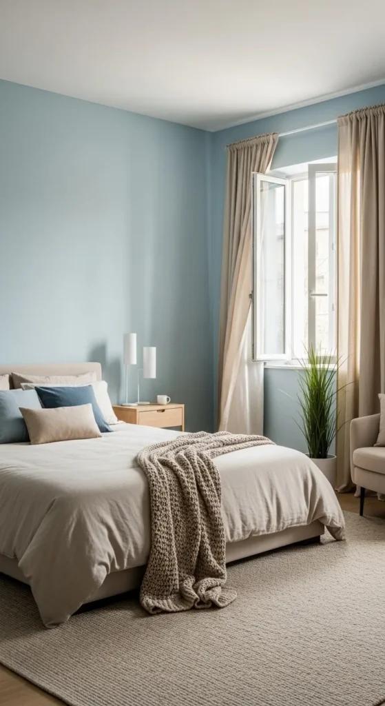 Blue Boho Bedroom Ideas