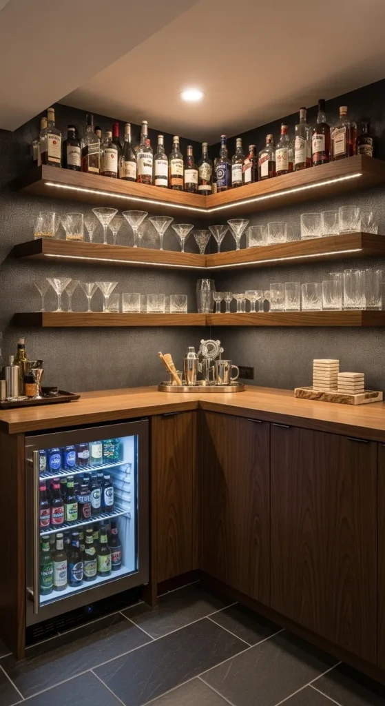 Affordable Basement Bar Ideas