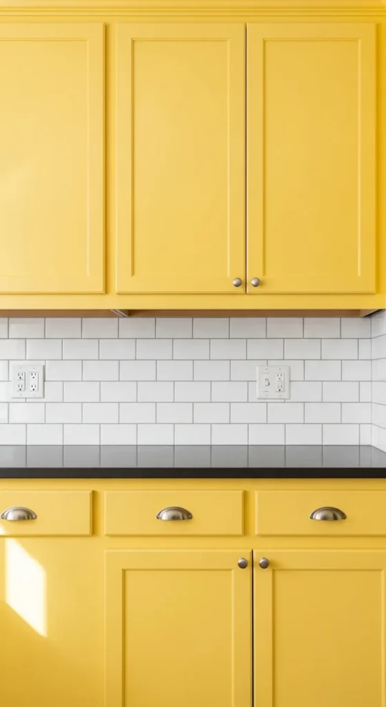 Yellow Kitchen Cabinet Ideas