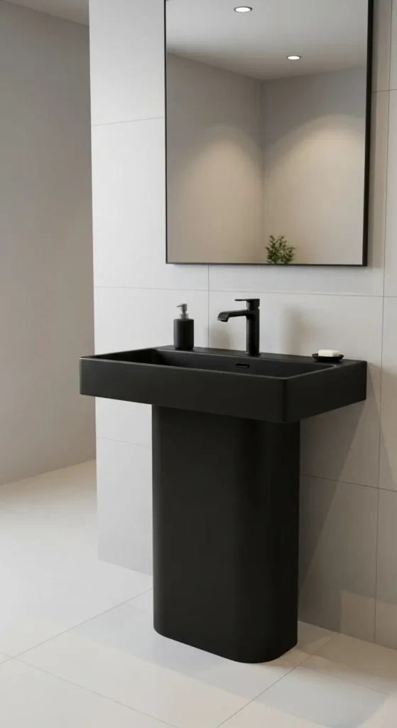 Black Bathroom Decor Ideas