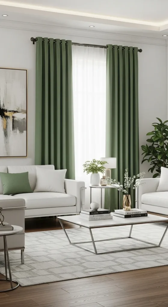 Sage Green Living Room