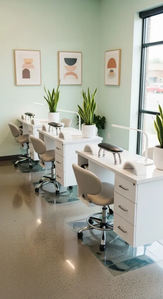 Small Nail Salon Ideas