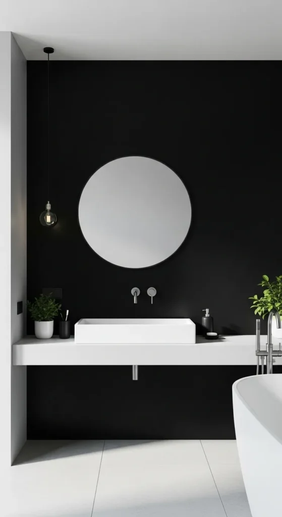 Black Bathroom Decor Ideas
