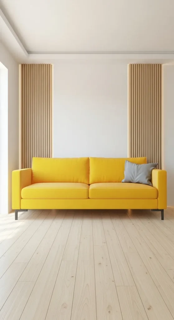 Colorful Minimalist Living Room