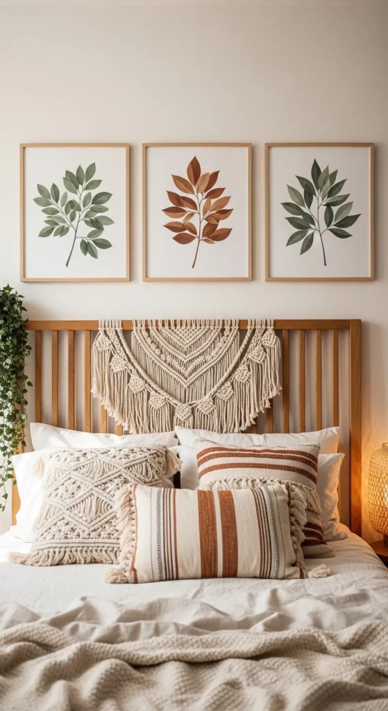  Boho Inspired Bedroom Wall Decor Ideas