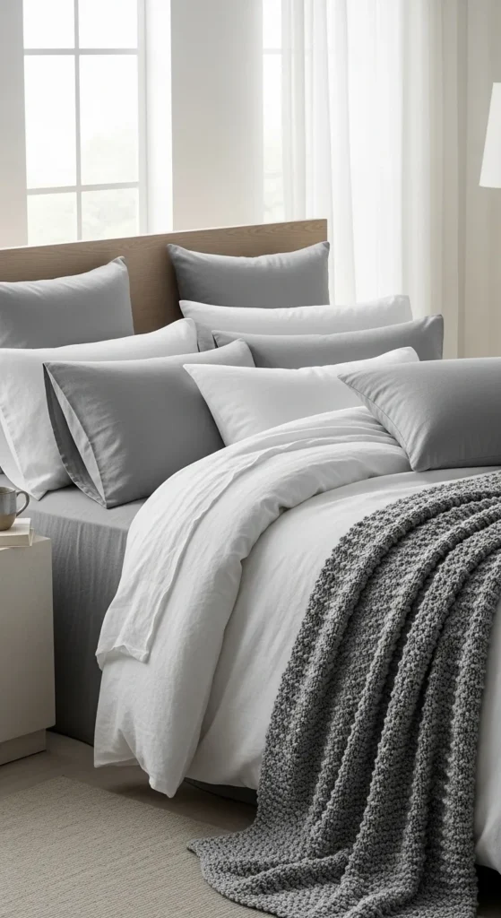 Grey Boho Bedroom Ideas