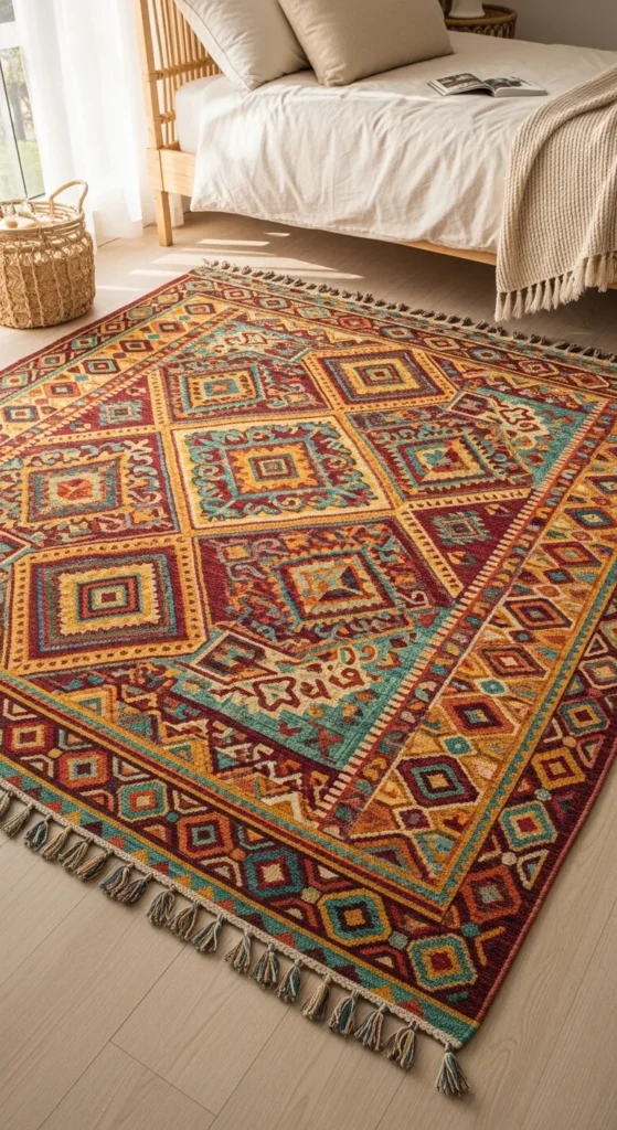 boho bedroom rugs