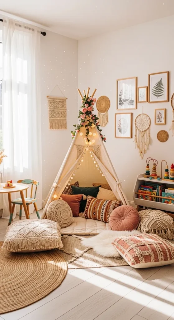 Boho Style Bedroom Ideas for Kids