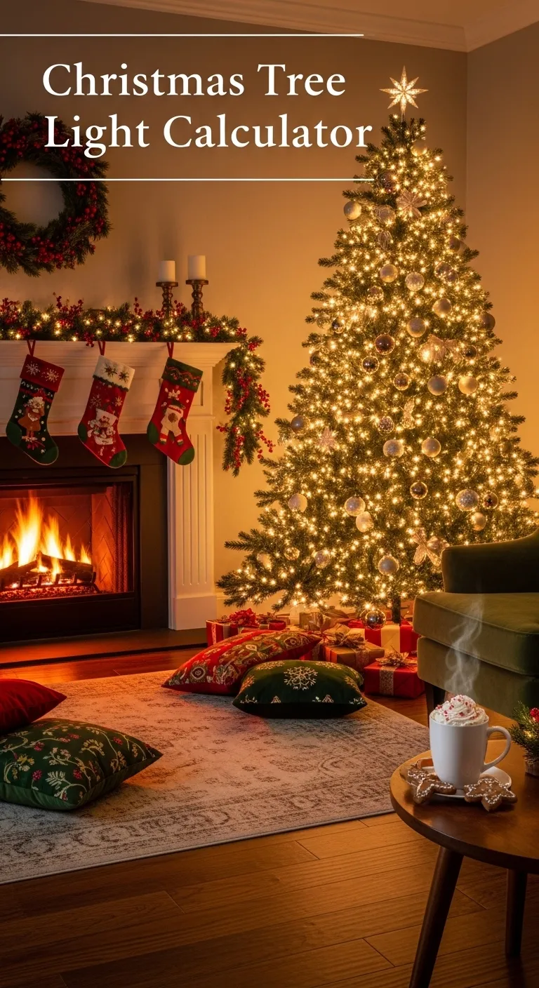 Christmas Tree Light Calculator