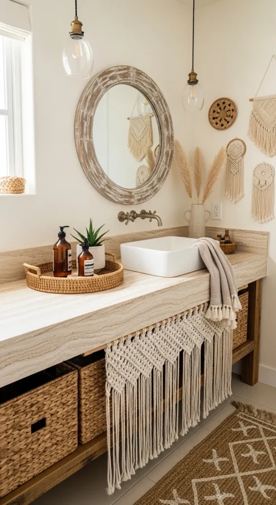 Boho Bathroom Ideas