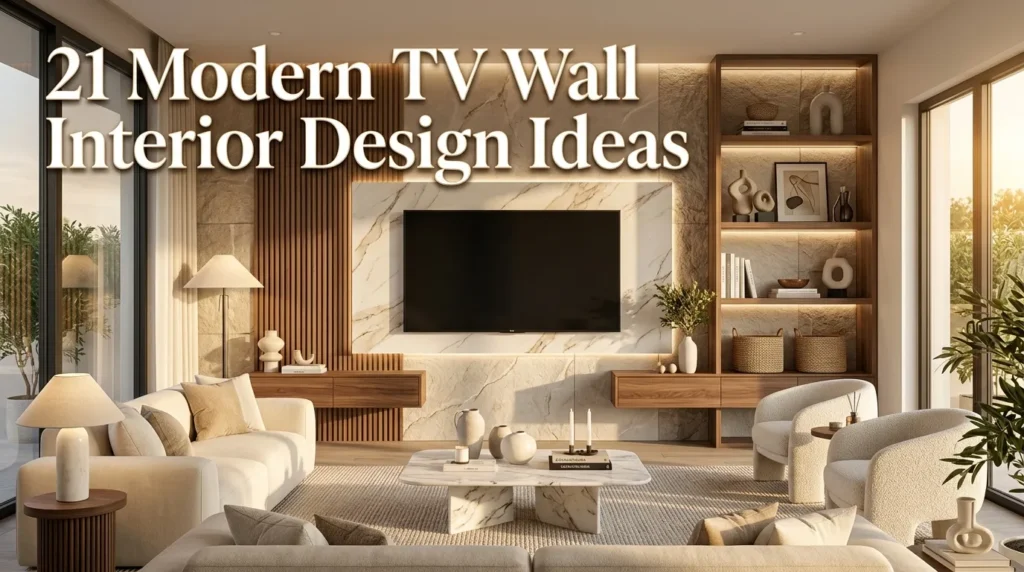21 Interior Design TV Wall Modern Ideas to Transform
