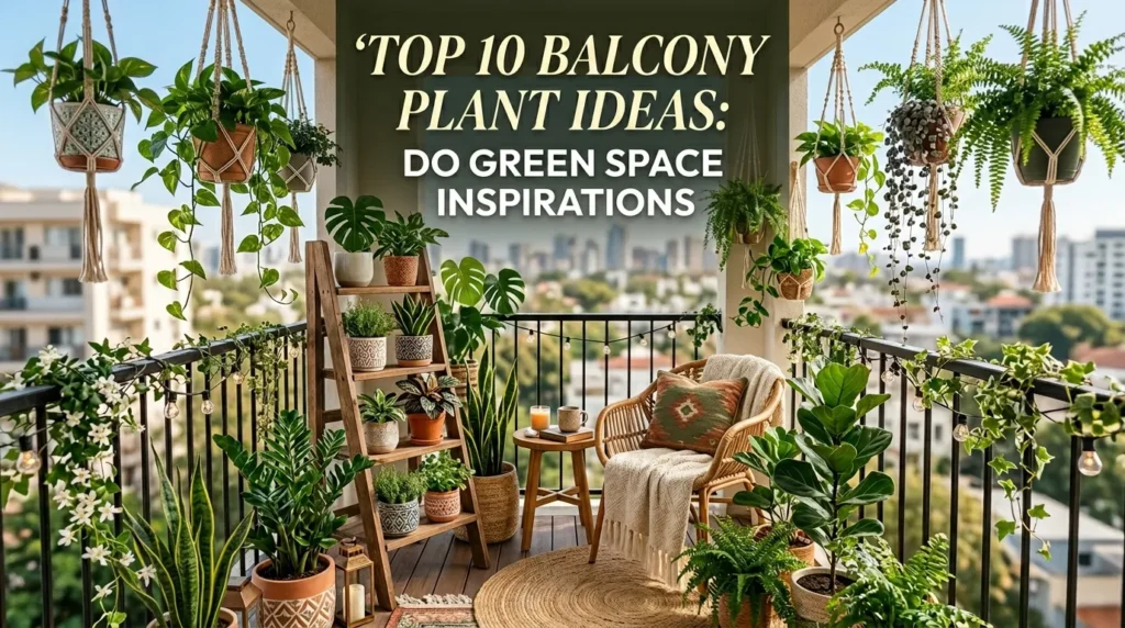 Top 10 Balcony Plant Ideas: Do Green Space Inspirations