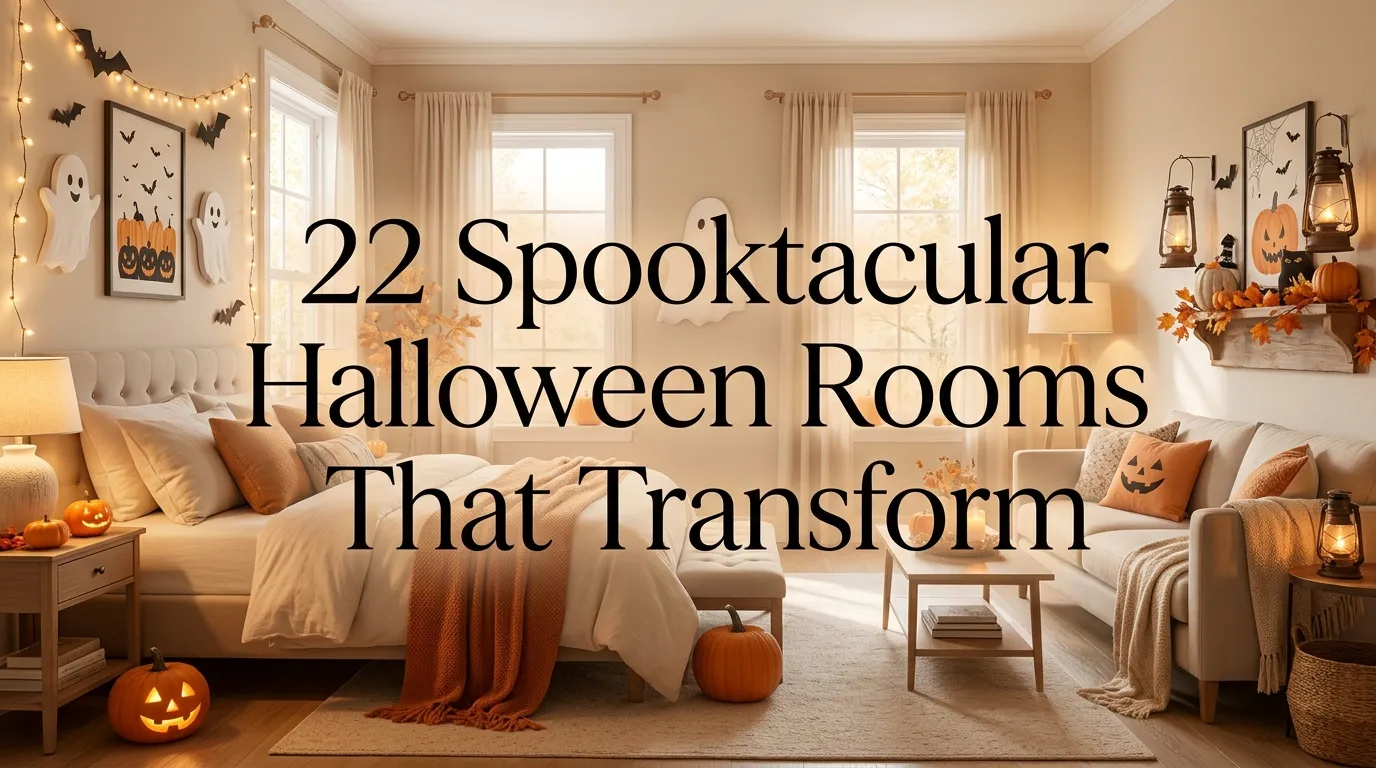 22 Spooktacular Halloween Rooms That Transform