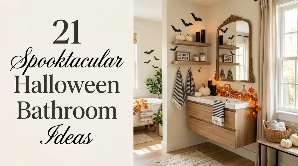 21 Spooktacular Halloween Bathroom Ideas