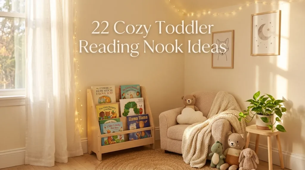 22 Cozy Toddler Reading Nook Ideas