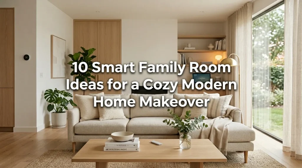 10 Smart Family Room Ideas