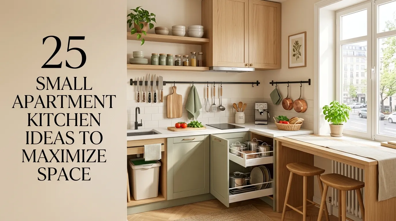 25 Small Apartment Kitchen Ideas to Maximize