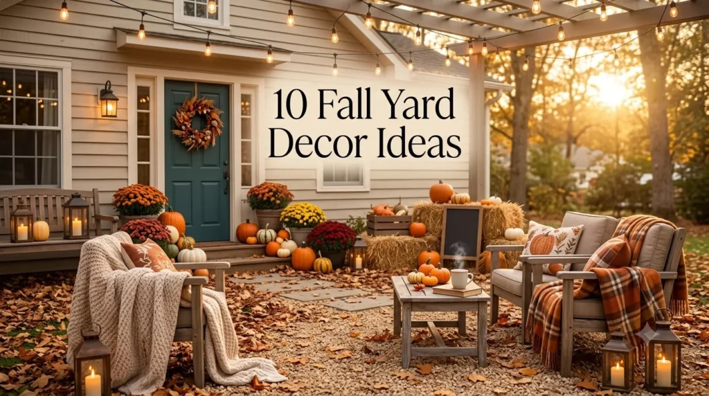 10 Fall Yard Decor Ideas