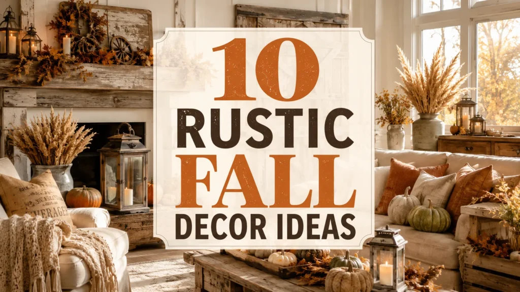 10 Rustic Fall Decor Ideas