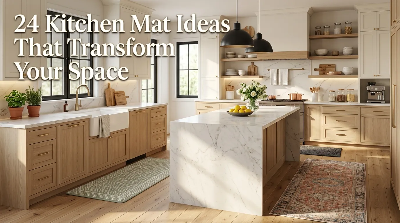 24 Kitchen Mat Ideas That Transform With Tips