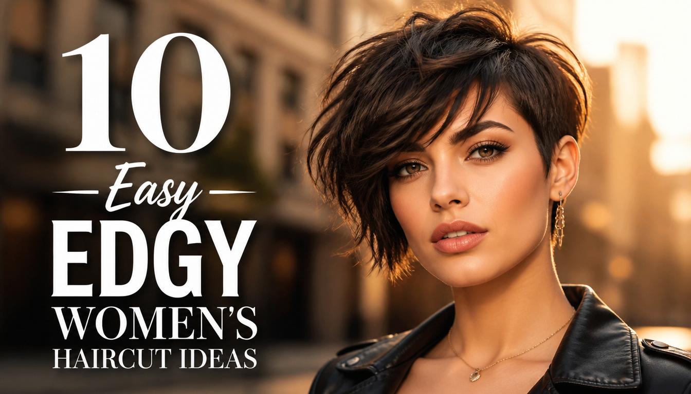 10 Easy Edgy Women's Haircut Ideas