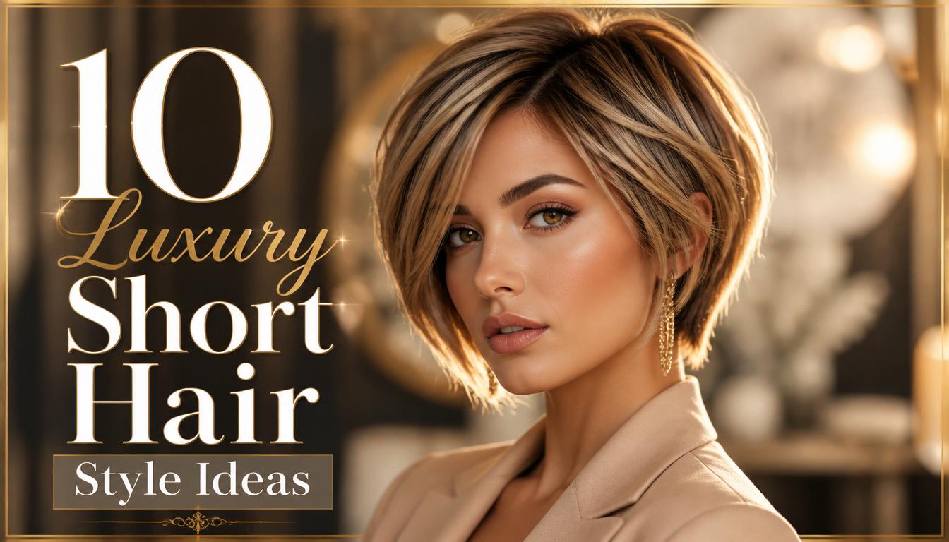 10 Luxury Short Hair Style Ideas